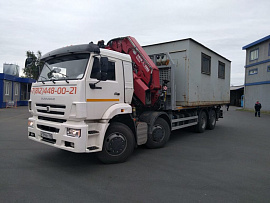 Манипулятор 20 тонн КАМАЗ 65201 с КМУ AMCO VEBA 946/4S