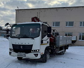 Манипулятор 5 тонн KAMAZ Compas 9 c КМУ ЧАЙКА NR808